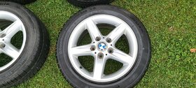 Prodám alu disky BMW se zimními pneumatikami - 5