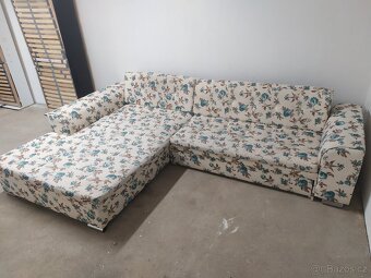 Rozkládací sedačka 290×195 cm ,gauč , postel , pohovka - 5