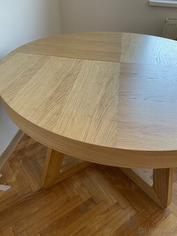Rozkládací stůl Windsor ø 130 cm - 5