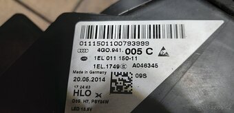 Prodám na Audi A6 C7 LP Bi-xenon světlomet nepoškozený - 5