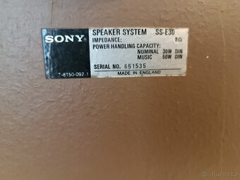 Reproduktory Sony - 5