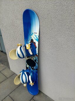 Dětský snowboard YUKON, 105 cm + boty - 5