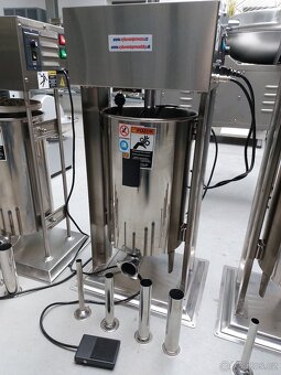 ELEKTRICKÁ PLNIČKA KLOBÁS 15 L dělo silná - 5