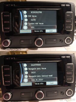 VW RNS315 BT DAB autorádio navigace 3C0035279B - 5