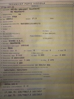 Valníkový vlek - 5