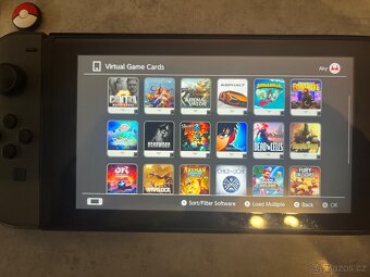 Nintendo Switch – velký set + 3 ovladače + hry - 5