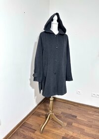 Oversize vlněný Vintage kabát s kapuci  Max Mara - 5