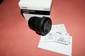 Sigma 18-50 mm f/2,8 DC DN pro Fujifilm X - 5