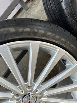 Al disky Borbet 5x112 R20 / letní pneu Dunlop 235/45 R20 TOP - 5