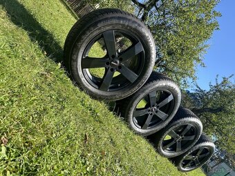 Alu kola Dezent TD Dark Black ,5x112,7.5x18,ET38-TOP STAV - 5