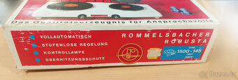 RETRO jednoplotýnkový vařič Rommels - 5