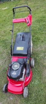 Benzínová sekačka s pojezdem šasí hliníkové motor briggs - 5