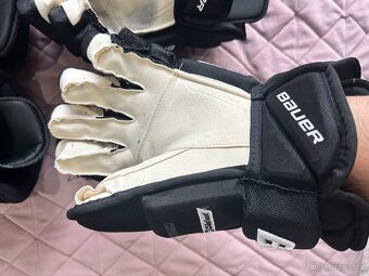 ✅ Hokejové rukavice BAUER PRO SERIES SR - č. 14 - BLACK ✅ - 5