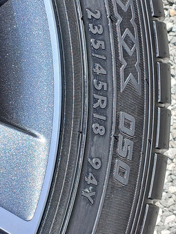 Nová orig alu kola Škoda Superb Pegasus, Dunlop 235/45/18 - 5