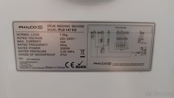 Pračka PHILCO 7 kg (v záruce-TOP stav) - 5