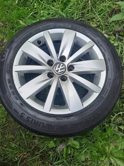 Alu kola 5x112 originál VW 205/55 R16 - 5