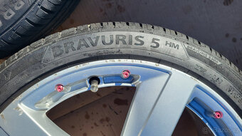 Alu kola 17" originál Audi 5x100 ET36 letní sada 215/40 R17 - 5