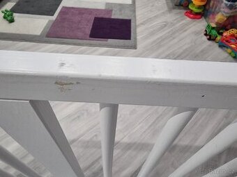 Dětská ohrádka polohovatelná, dřevěná - 5