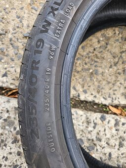 Letní pneumatiky 235/40R19 Continental - 5