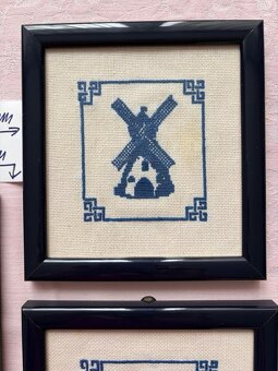 obrázky - zasklené výšivky - 5