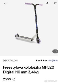 Koloběžka Decathlon - 5