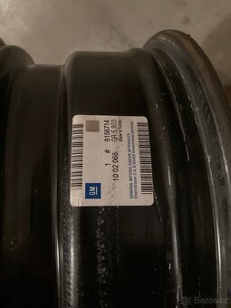 Plechové disky 5x110 palců GM - 5
