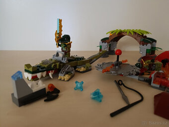 Lego Chima 70006 Craggerův krokodýlý člun + mix chima - 5