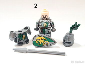 Minifigurky rytíři (7), typ Lego - 5