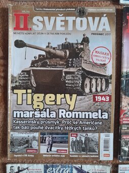 Vojenské válečné časopisy vojenská technika tanky - 5