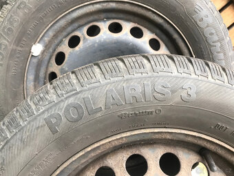 Prodám sadu kol Octavia 2 195/65 15, zimní Polaris 3 - 5