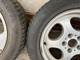 Alu kola 5x120 R17 Včetně pneu 235/55 R17 vzorek 7mm - 5