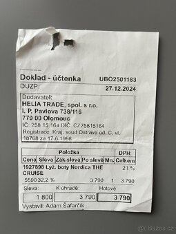 Lyžáky Nordica vel. 42 EUR - 5