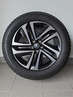 Orig. Skoda Kodiaq / Zimní Bridgestone 235/55/18 - Top stav - 5