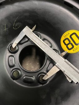 Dojezdova kola16”Vw 5x100,15” Ford - 5