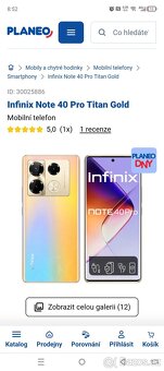 Mobilní telefon infinix note pro 40 - 5