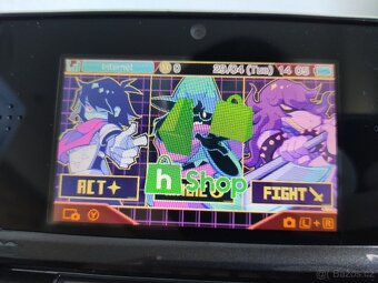 PRODÁNO Nintendo 3DS Cosmos Black+homebrew hack a 64GB karta - 5