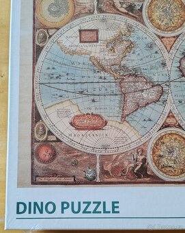 Puzzle Mapa světa 500 dílků, zn.Dino - 5