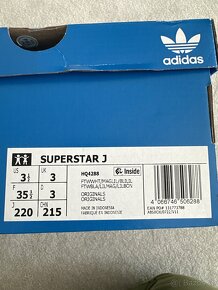 Adidas Superstar J v. 35,5 - 5