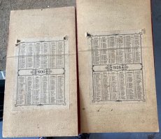 Staré kalendáře z roků 1928 a 1930 - 5