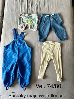 Klučičí oblečení vel. 62 - 86 - 5