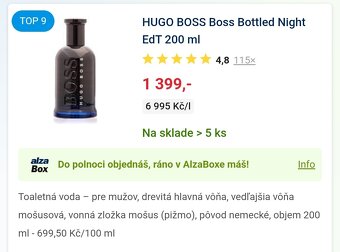 Parfém Hugo Boss - 5