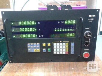 Koupím NC řídící systémy TESLA NS SPT SPR - 5