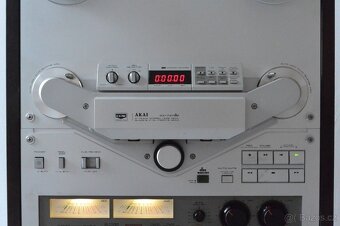 Akai GX-747dbx stříbrný, Auto-Reverse. Poslední Akai „GX 747 - 5