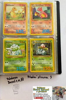 Kusové Pokémon VINTAGE karty (KARTY STARÉ PŘES 25LET)(1) - 5