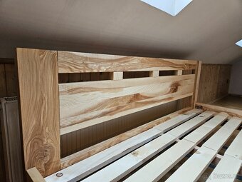 Manželská postel 180x200 - Jasan - 5