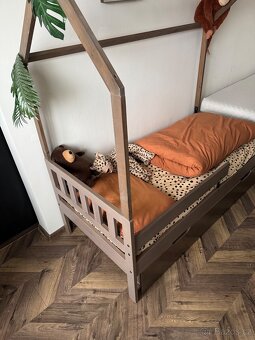 Dětská domečková postel 160x70 - 5