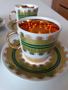 Starožitná kávová souprava "H&C" - 5