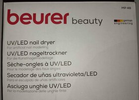Beurer MP48 LED uv lampa na gelové nehty - 5