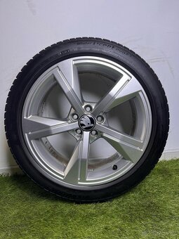 Alu kola 5x100 R17 s pneu (aus) - 5