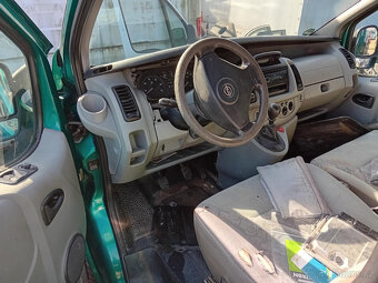 Opel Vivaro 2.5 DTI ( G9U - B7 ) 99kW r.2003 zelená na náhra - 5